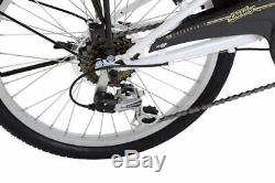 Freespirit Darley Unisex Folding Bike Bicycle White 6 Speed 20 Wheel FS449