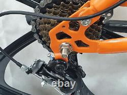 Full Suspension Folding Mountain Bike Bicycle 6 Spoke 26 inch Dual Discs Adult