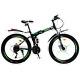 Full Suspension Mountain Bike 21 Speed Folding Bicycle 26 Inch For Men Or Women