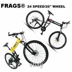 Full Suspension Mountain Bike/Bicycle Men/Women 24Speed26 Wheel MTB Frames