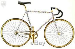 Futura2000 Colnago Master Pista Track Bike Fixed Gear 56cm c-c Campagnolo GOLD