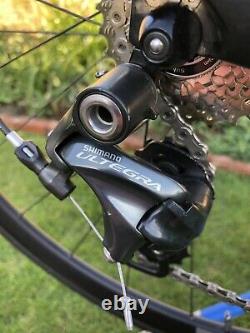 Giant Defy Advanced Carbon Road Bike Ultegra/105 Hunt wheels Disc brakes