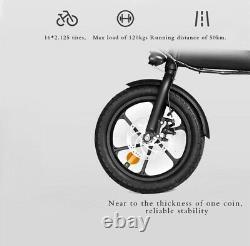 HITWAY Electric Bikes Folding City 16 Inch E-Bike 25KM/H