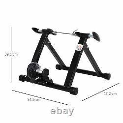 HOMCOM Bike Bicycle Magnetic Turbo Trainer Exercise Fitness Training Indoor