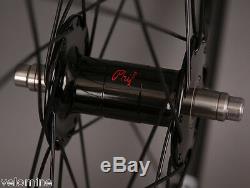 H + Plus Son Archetype Black Rims Phil Wood Track hubs fixed gear bike Wheelset