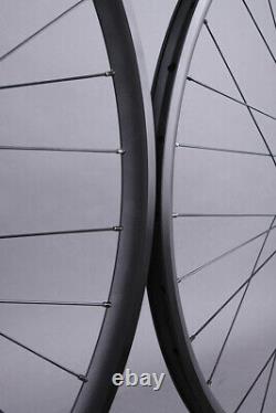 H + Plus Son Archetype Black rims Track Fixed Gear Bike Wheelset DT Competition