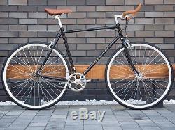 Hackney Club Vintage Single Speed freewheels bike Fixed Gear / fixie Road Bike