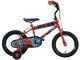 Halfords Spiderman Kids Boys Bike 14 Inch Wheels Calliper Brakes Stabilisers