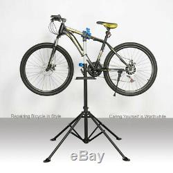 Height Adjustable Bicycle Bike Repair Stand Mechanic Folding Maintenance Station
