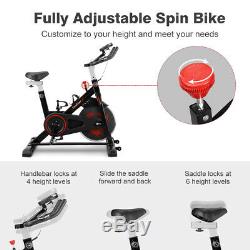 Home Exercise Bike 6kg Flywheel Belt Cycling Indoor GYM Cardio Fitness Training