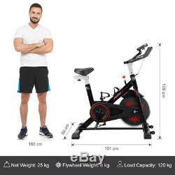Home Exercise Bike 6kg Flywheel Belt Cycling Indoor GYM Cardio Fitness Training