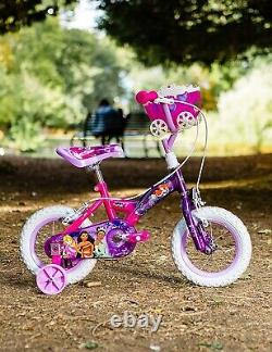 Huffy Disney Princess Girls Bike Easy Quick Connect Assembly + Stabilizers 12IN