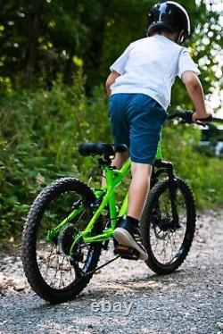Huffy Extent 20 inch Bike Green Boys Mountainbike for Kids 6-9 + Shimano 6 Speed