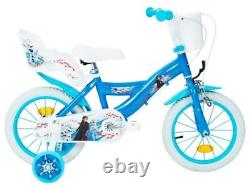 Huffy Frozen 14 Kids Bike Girls Disney Bicycle w Stabilisers Calliper Brakes 4+