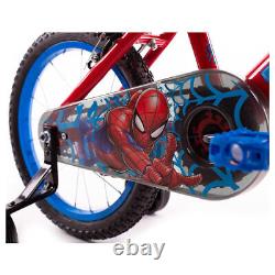 Huffy Spider-Man 16 Super Hero Kids Bike Removable Stabilisers Plaque HandleBar
