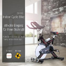 Indoor Cycle Bike Trainer SX400 Ergometer Smartphone App 22kg Schwungrad eBook