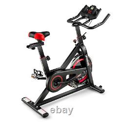 Indoor Cycling Exercise Bike Adjustable Stationary Bike Fitness Spinning Bicycle