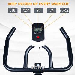 Indoor Excercise Bike Cycle Pedal Fitness Cardio Training Gym Home Sport Upright