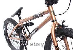 KHE BMX Fahrrad BARCODE FS 20 Zoll copper kupfer braun nur 11,3kg