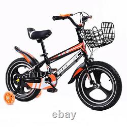Kidisat Children's Black Bike Bicycle With Removable Stabiliser 12 14 16 Inch Uk