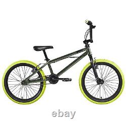 Kids BMX Bike Bicycle BTWIN 20 Inch Wipe 500 Children 9 to 14 Years Old Cycling