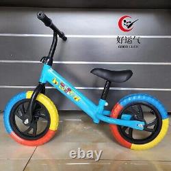 Kids Balance Bike Bicycle Walking Training Adjustable Toddler age2-6 UK stock