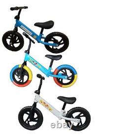 Kids Balance Bike Bicycle Walking Training Adjustable Toddler age2-6 UK stock