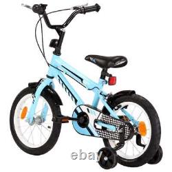 Kids Bike 12 inch Black and Blue