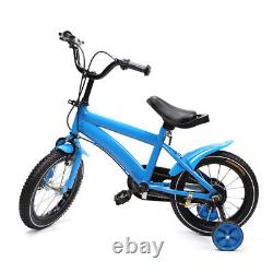 Kids Bike 4 Colors Children's Bike Girls Boys 14 inch Outdoor Cycling Bicycle