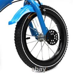 Kids Bike 4 Colors Children's Bike Girls Boys 14 inch Outdoor Cycling Bicycle