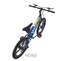 Kids Bike Boys Blue Bicycle 20 inch Wheels Bike Outdoor Cycling Disc Brake Gift