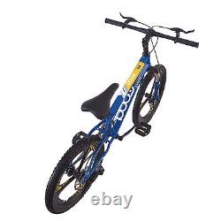 Kids Bike Boys Blue Bicycle 20 inch Wheels Outdoor Cycling Disc Brake Xmas Gift