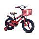 Kids Bike Children Bicycle With Stabilisers Double Brakes For Boys 12 14 Inch