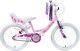 Kids Girls Bike Izzie 18 Wheel Bmx Bicycle Single Speed Barbie Pink Age 6+