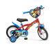 Kids Paw Patrol Bike Red 12 Chase Childrens Boys Bicycle With Fixed Stabiliser