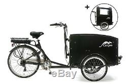 Lastenrad Bakfiets Cargobike vélo cargo Sebstmontageset Cangoo Tour