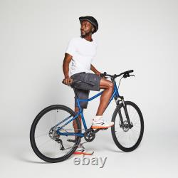 Mens Hybrid Bike Bicycle Riverside 9 Speed Lightweight Disc Brakes Cycling