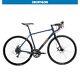 Mens Road Bike Bicycle Triban 8 Speed Light Carbon Fork Disc Brakes Cycling