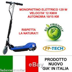 Monopattino Elettrico 24 V 120w E-scooter Bicicletta Elettrica Full Optional
