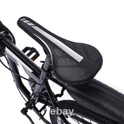 Mountain Bike 26 Wheel Adult Bicycle MTB 21 Speed Folding Bike Black& White