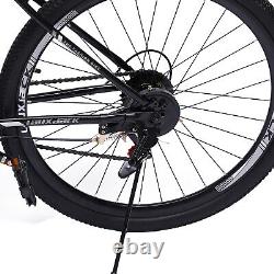 Mountain Bike 26 Wheel Adult Bicycle MTB 21 Speed Folding Bike Black& White