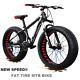 Mountain Bike/bicycle Fat Tire New Speed Men/women 26mtb Frame Full Suspension