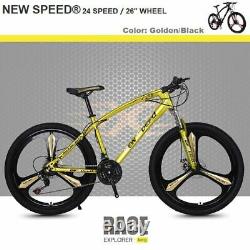 Mountain Bike/Bicycle NEW SPEED Men/Women 24Speed MTB Frames Full Suspension