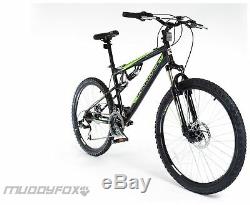 Muddyfox Livewire 26 Inch Wheels 21 Gears Disc Brakes Mountain Bike Men's