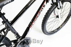 Muddyfox Prevail Hardtail 24 Inch Wheels 18 Speed Children's Boys Bike Black