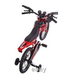 NEW! 12 16 inch Kids Moto Bike Children Bicycle Cycling Motorcycle for Girls Boys