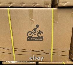NEW 2021 E City Cycle EBike Electric Folding Bicycle Bike 250W Commuter