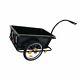 New! Bike Trailer Trolley With Coupling & Pneumatic Tyre 90l Cargo