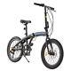 New Folding Bicycle 20 Inch Bikes Adults 7-speed Variable Folding City Bicycle