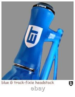 NEW Italian track bikes RED, BLUE or GREY with a choice of wheels. UK stock